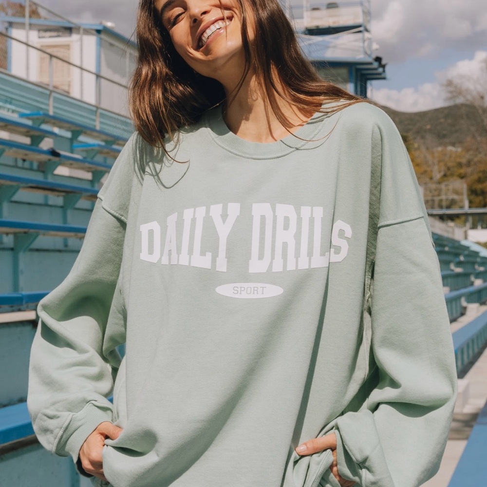 Daily Drills Oversized Sport Crew